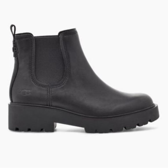 UGG Markstrum Chelsea Boots Black Size 7 - Picture 2 of 12